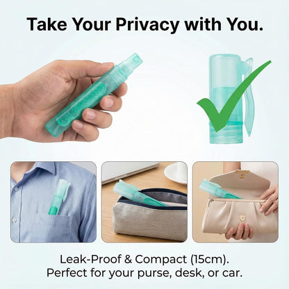 Privacy Cover Spray - Thermal Sensitive Paper Correction Fluid for Shipping Labels & Receipts, Portable Identity Protection Eraser for Parcels (5PCS)