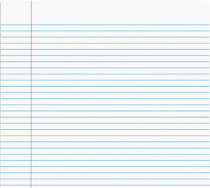 STAPLES Notepads, 8.5” x 11”, Narrow Ruled, White, 50 Sheets/Pad, 12‑Pack