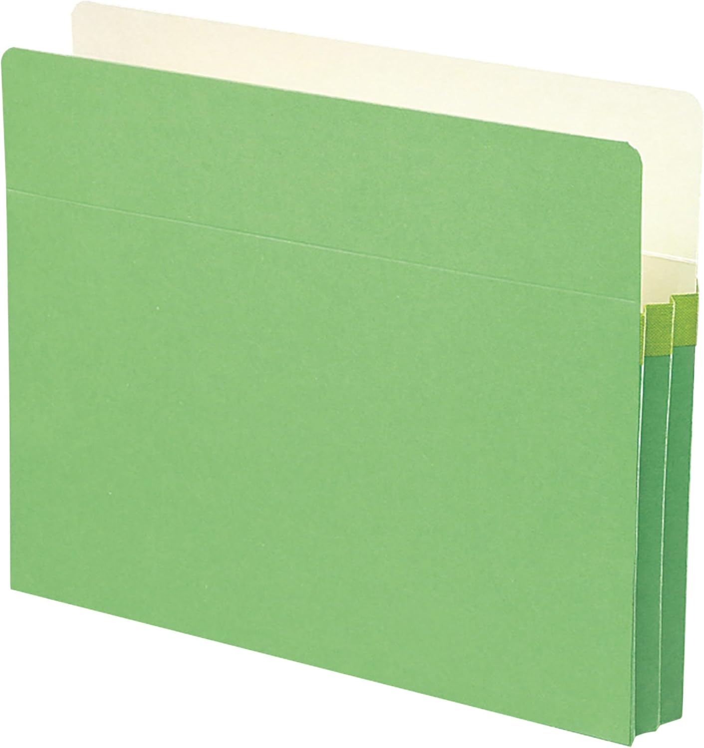 Smead File Pocket, Straight-Cut Tab, 1-3/4" Expansion, Letter Size, Redrope, 25 per Box (73214)