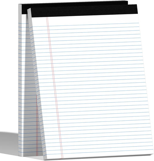 12pcs 5x8 Inch Yellow Note Pads Legal Pads, College Ruled Writing Legal Pads, 360 Sheets Total, Notepad for Students, Office & Home | Bulk Supply for Notes, Lists & Planning | Premium Quality Paper