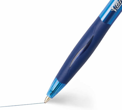 BIC Glide Black Retractable Ballpoint Pens, Medium Point (1.0mm), 12-Count Pack, Ultra Smooth Writing Black Pens