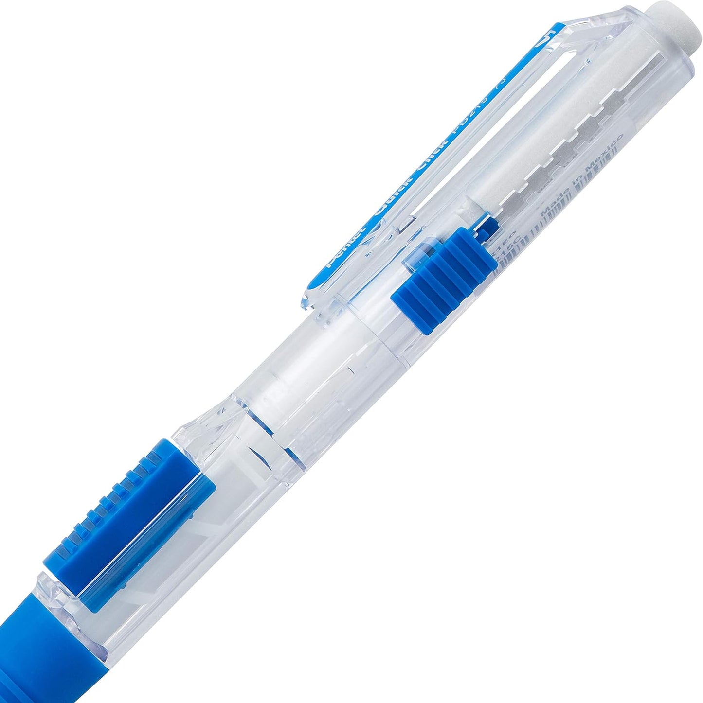 Pentel Quick Click Mechanical Pencil, (0.7mm), Medium, Black Barrel, Box of 12 Pencils (PD217A)