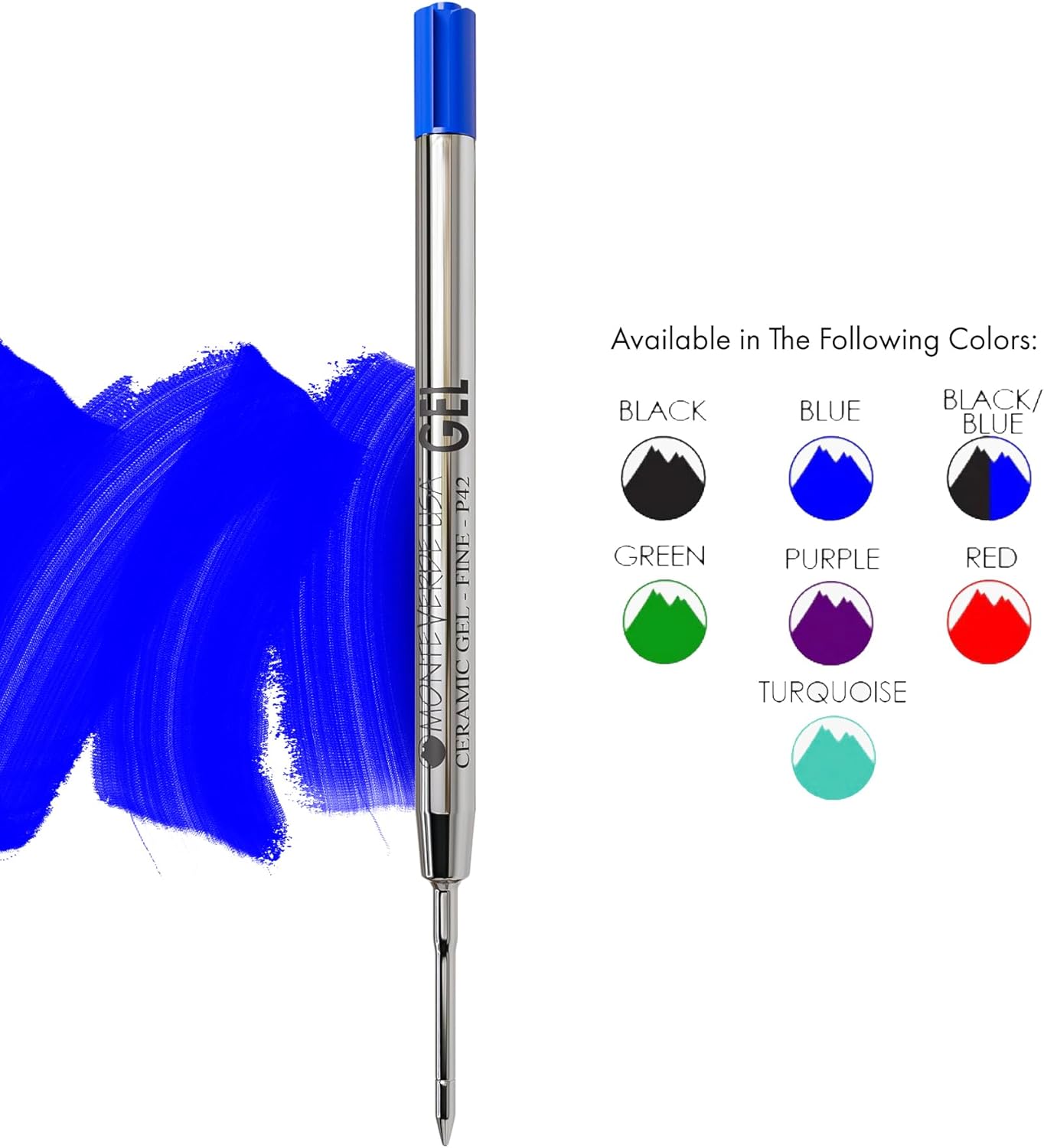 Monteverde® Capless Gel Refills to Fit Parker