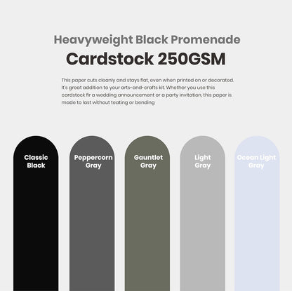 BearBoss Brown Cardstock Paper 8.5x11 50 Sheets, Heavyweight 92lb Cover for Crafts DIY Cards Making