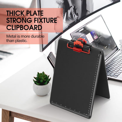 Clipboards with Pen Holder A3 Size 11 x 17 Inch Aluminum Protection Edge Clip Board for Classrooms, Offices, School, Doctor, Coaches [Upgraded Clip] (1 Pack)