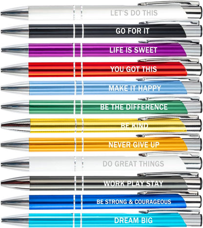 PASISIBICK 3.86 in Blue Ink Refills for Ballpoint Pen with Stylus Tip, Soft Touch Click Pen, 2 in 1 Metal Pens, Medium Point(Pack of 40)