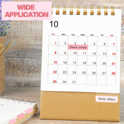 Janlaugh 300 Pcs Sticky Index Book Tabs Bible Tabs Gradient Repositionable Page Tab Labels for Notebooks File Classification(Sage Green)