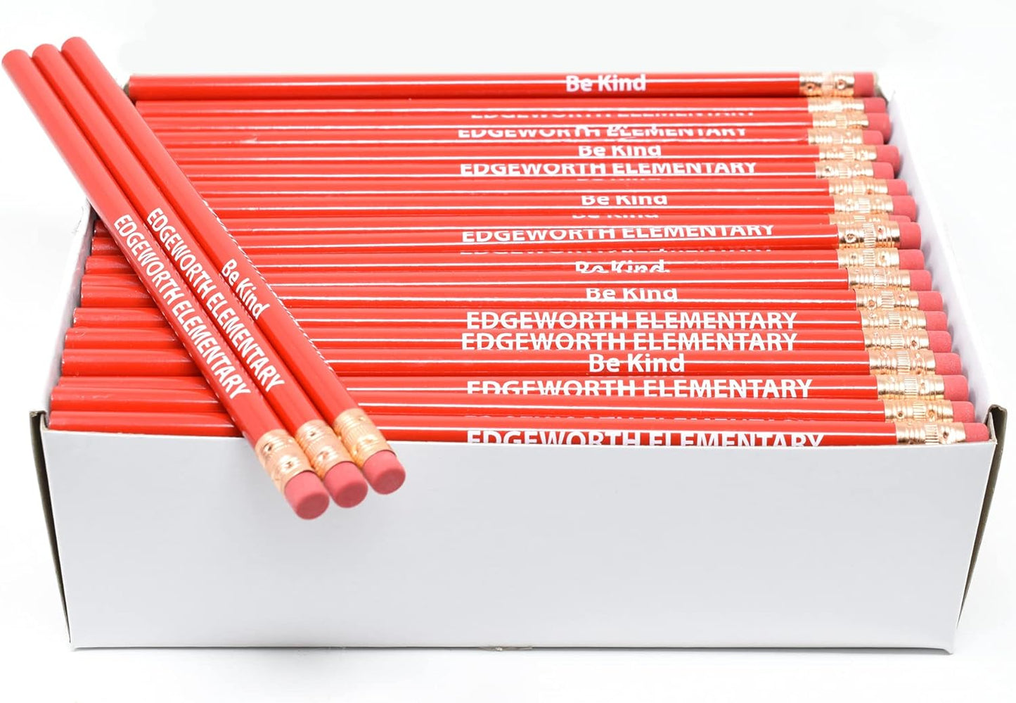 Pencil Guy Promotional Personalized Imprinted Round Pencils.-500 per box