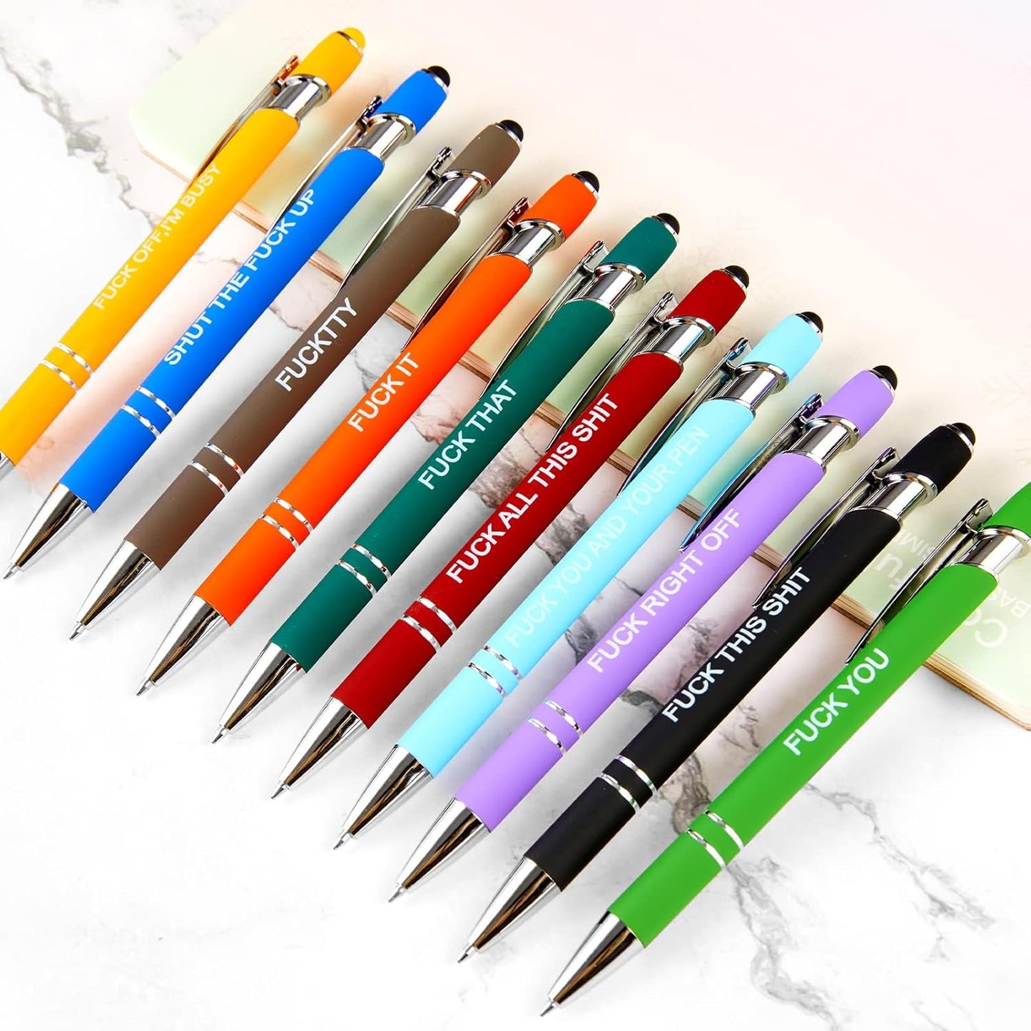 20 Pieces Ballpoint Pen Refills Black Ink 1.0mm Medium Point Smooth Writing Replacement Gel Ink Refills for Retractable Ballpoint Pen School Office Supplies