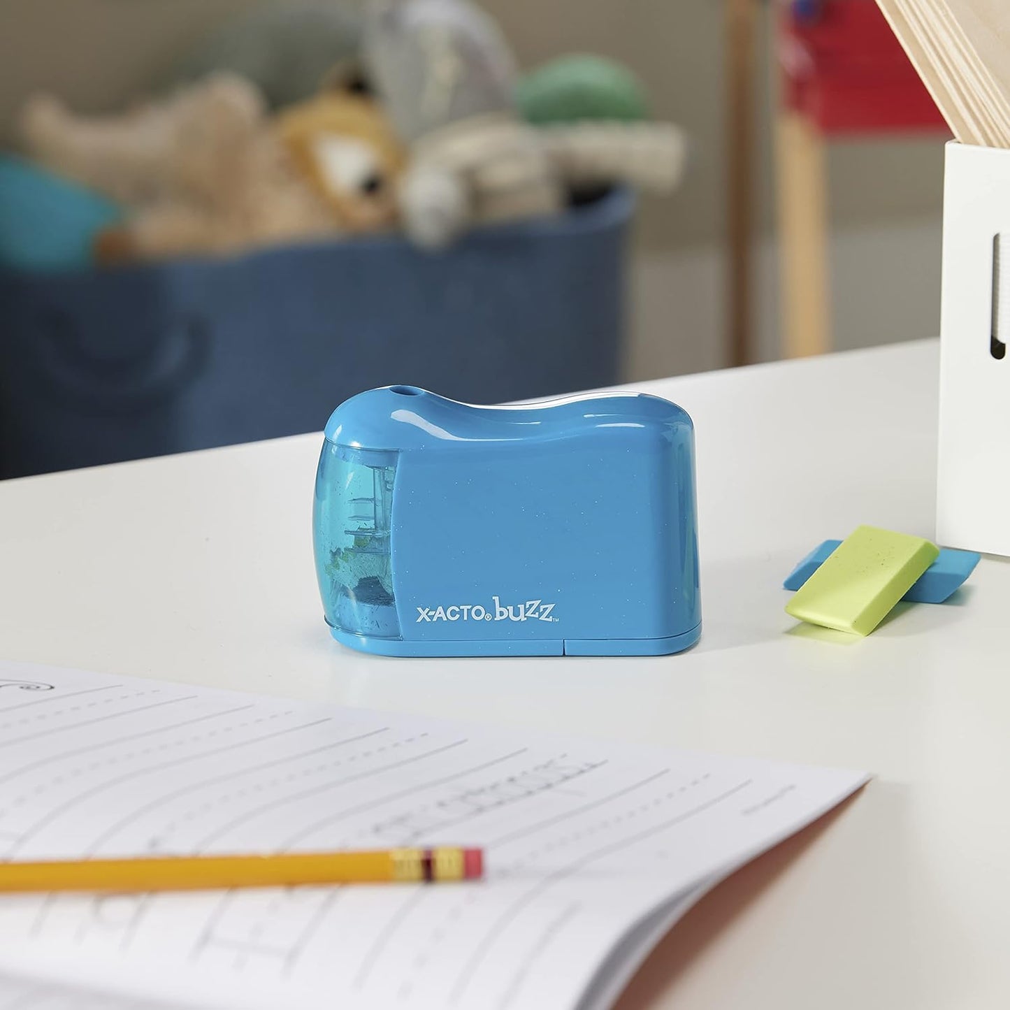 X-ACTO Buzz Battery Pencil Sharpener, Assorted Colors, 1 Count - Back to School, Teacher, Classroom Supplies