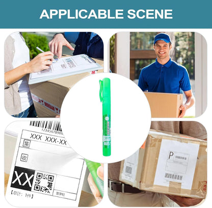 Thermal Paper Eraser Roller - Portable Privacy Protection Fluid Tool | Smear Coverer for Shipping Labels, Receipts, Bills, and Documents, Easily Removes or Conceals Ink for Secure Data Coverage 10ml