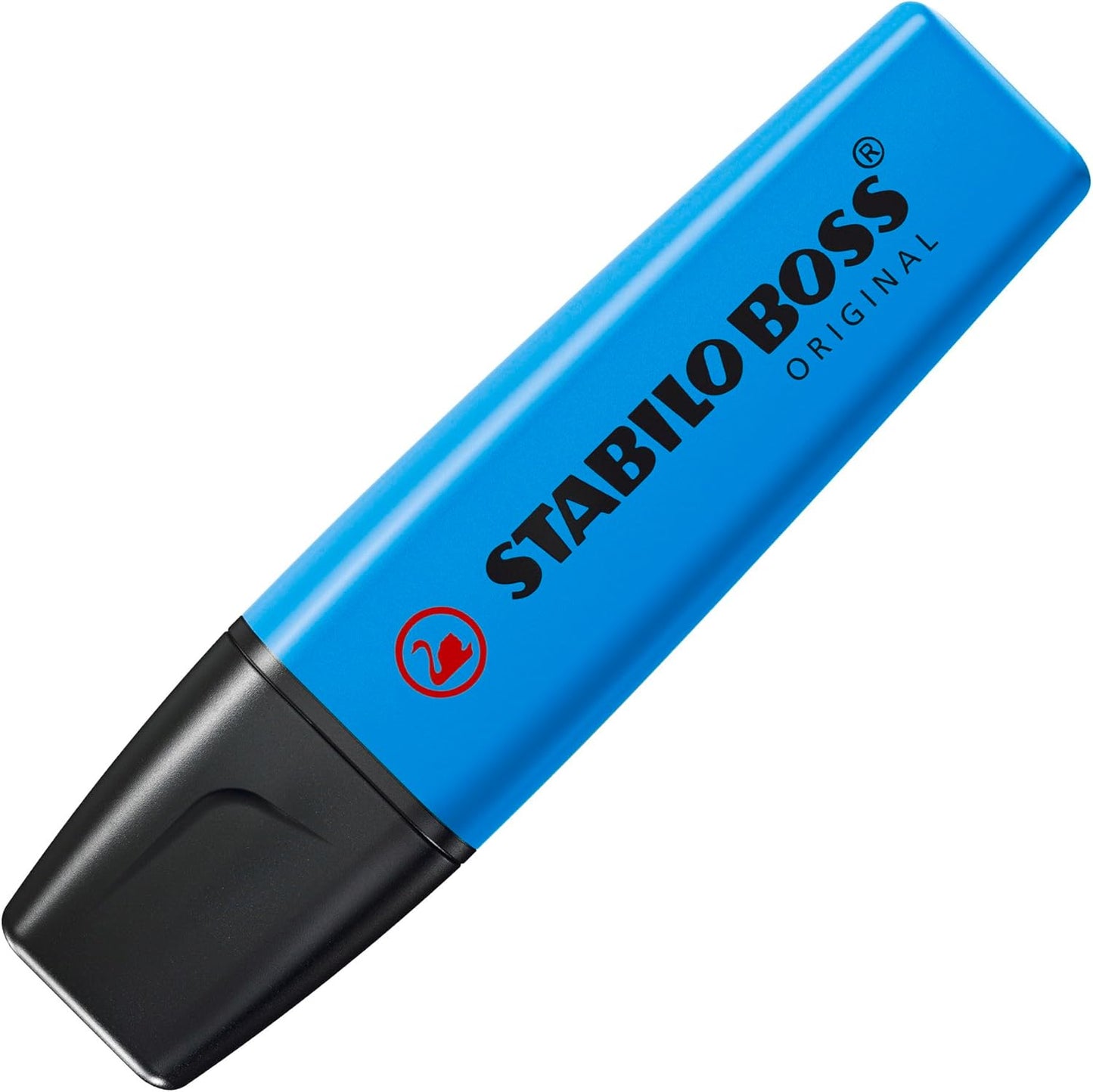 STABILO Highlighter BOSS ORIGINAL - ARTY - Pack of 10 - Cool Colors, Chisel Tip, Anti-Dry Out Technology