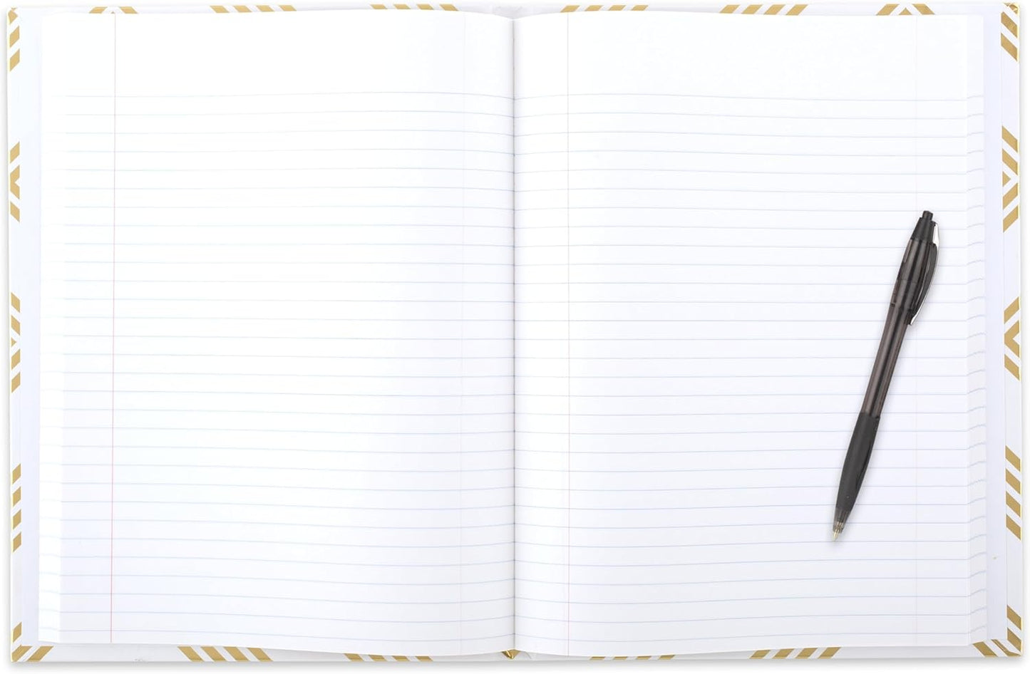 Five Star Composition Book, College Ruled Paper, 7-1/2" x 9-3/4", 80 Sheets, Hardcover, Lilac and Metallic Gold Arches (850111F-AMZ)