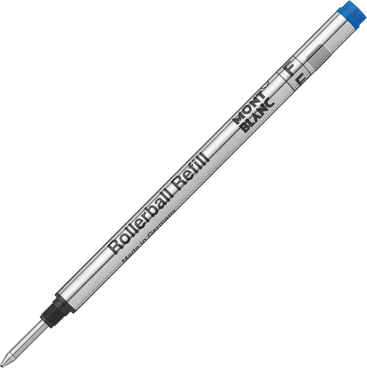Montblanc Rollerball Refills (F) Mystery Black 105162 – Quick-Drying Pen Refills for Montblanc Rollerball and Fineliner Pens – 2 x Black Pen Cartridges