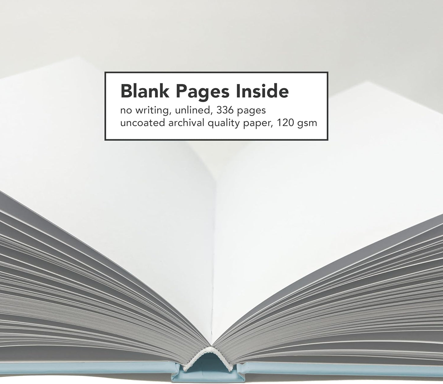 CovoBook™ Blank Hardcover | Premium Sketchbook Journal Guest Book | Photo Prop Home Decor (Black, Size 9)