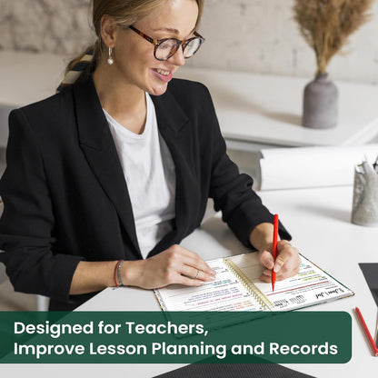 Planner 2026-2027, Academic Year Monthly and Weekly Calendar Planner, Jul 2026 - Jun 2027, Hardcover Teacher Student Planning Agenda book with Tabs, Perfect for School Office Supplies, 6.3" x 8.5" - Wildflowers