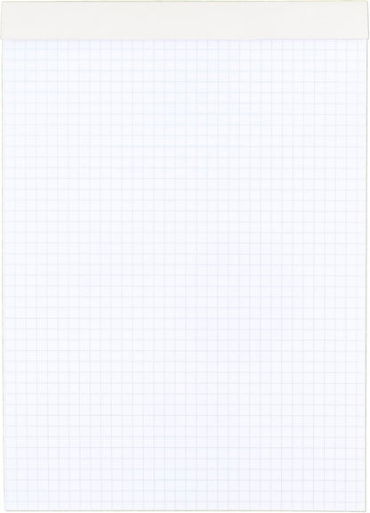 Cambridge Business Notebook, Quad Ruled Paper, 8-1/2" x 11", 70 Sheets, Wirebound, Ivory Paper (06194)