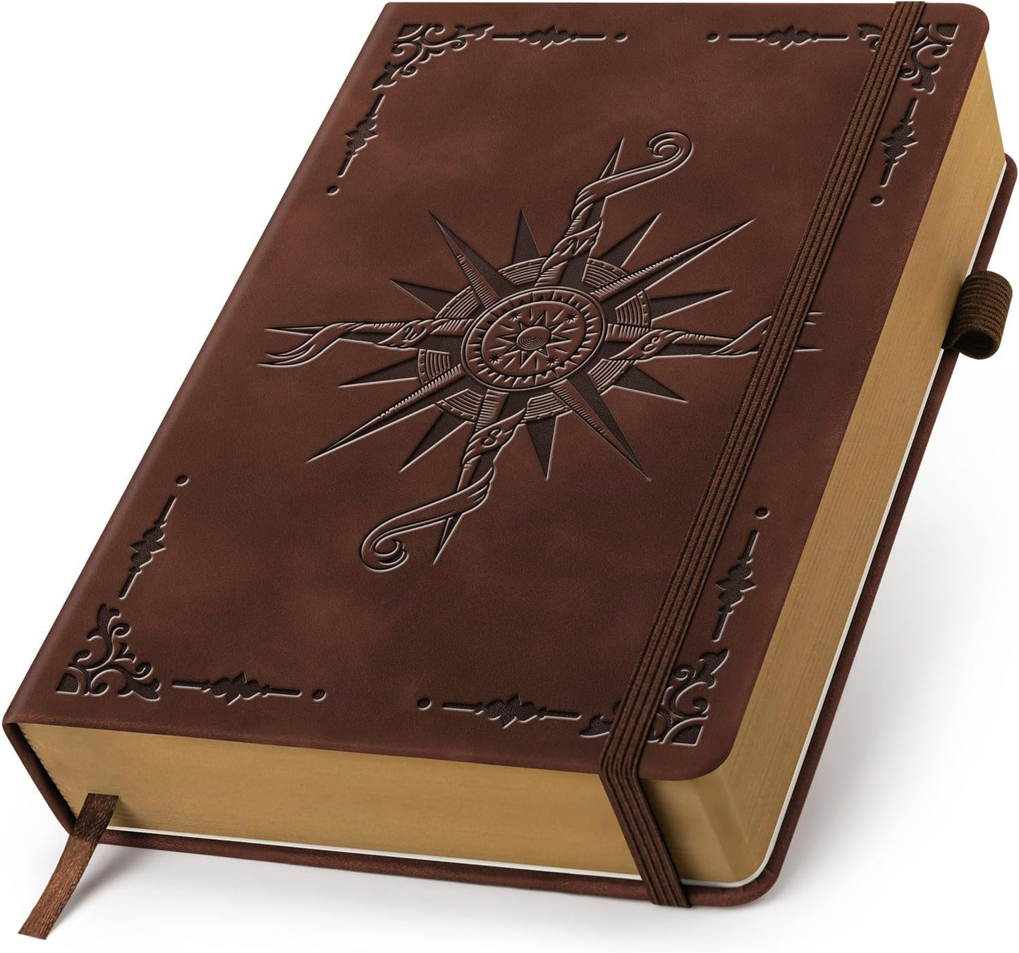 Lined Journal Notebook, A5 200 Pages Leather Journals For Writing Women & Men Travel,business,work & School,college Ruled Notebooks Hardcover Journaling Notebooks Daily Diary, 5.7'' X 8.3''-Purple