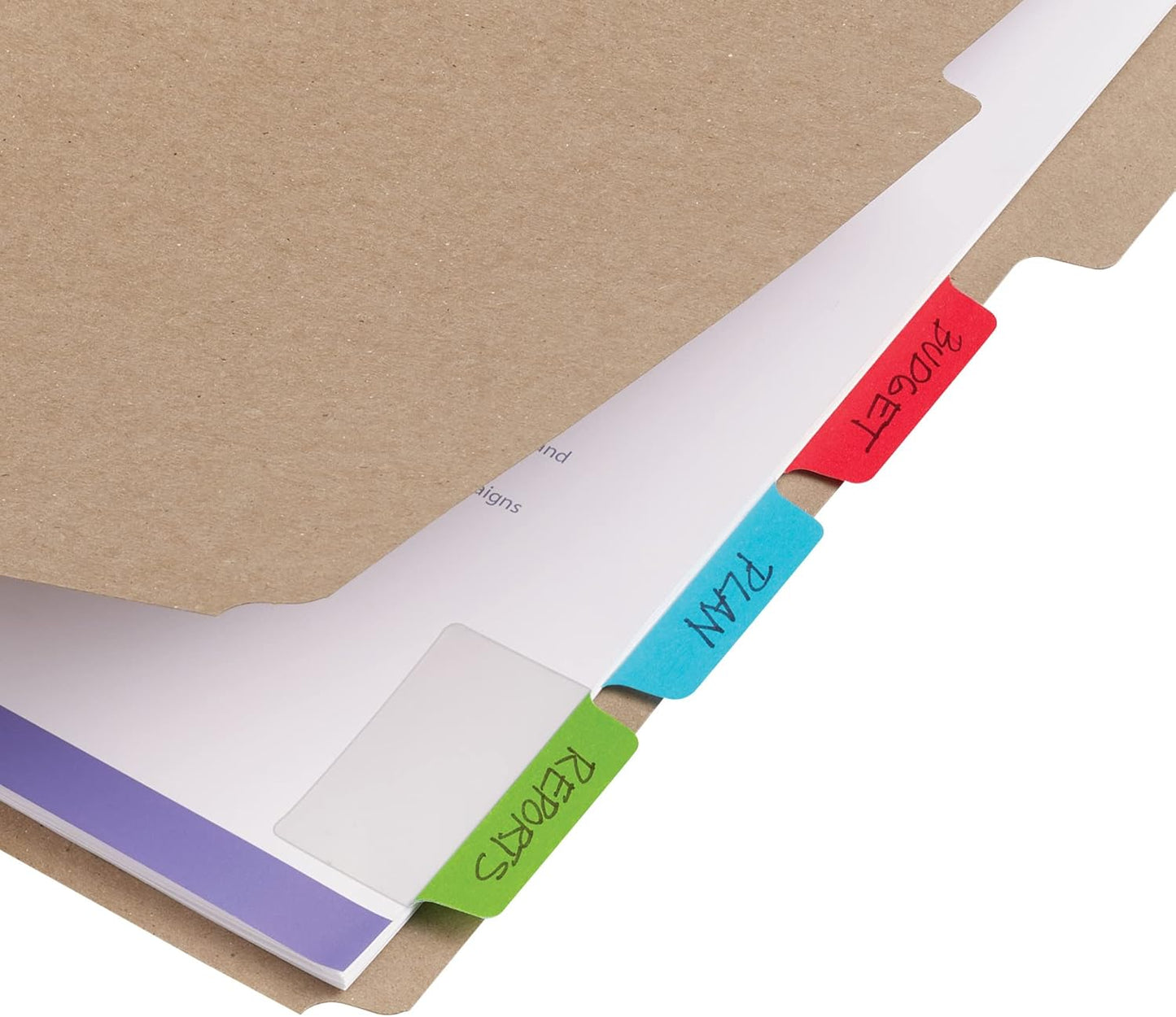 Avery Multiuse Ultra Tabs, 2" x 1.5", 2-Side Writable, Assorted Pastel Dots, 24 Repositionable Tabs (74773)