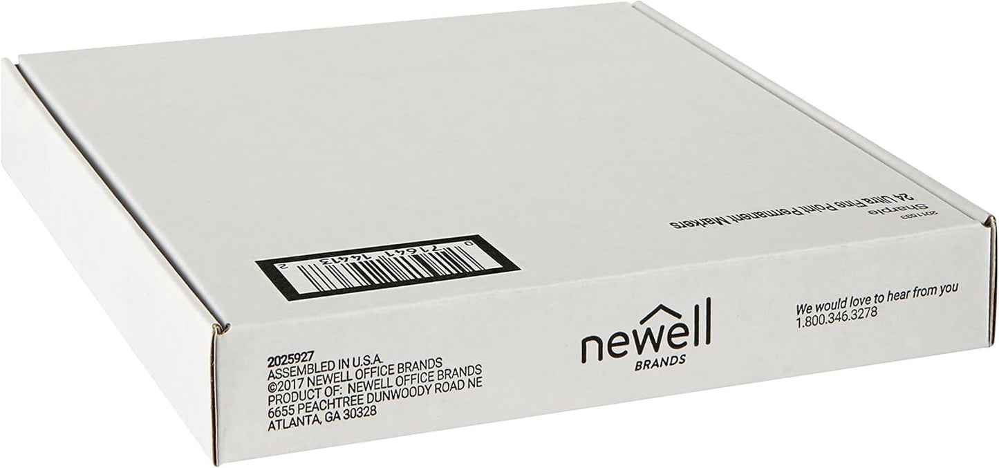 Sharpie 37600PP Permanent Markers, Ultra Fine Point, Classic Colors, 8 Count