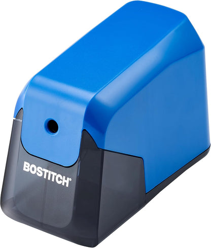 Bostitch Office Battery Pencil Sharpener, 4X Longer Cutter Life, Tip Saver Technology, Black (BPS4-BLK)