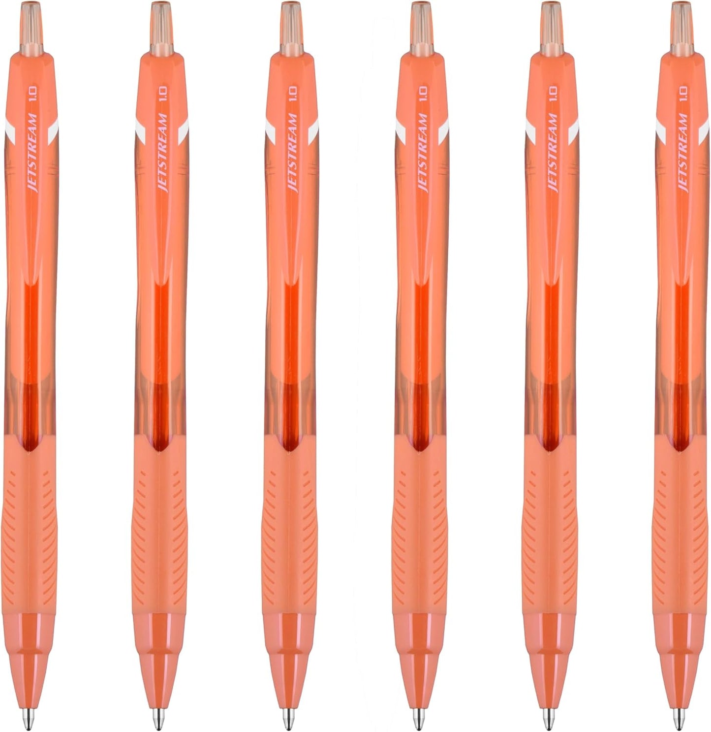 Uni-Ball Jetstream Elements Ballpoint Pen, Medium Point (1.0mm), Blue Ink, 6 Pens