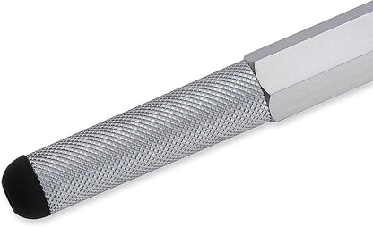rOtring 1900184 800+ Mechanical Pencil and Touchscreen Stylus, 0.7 mm, Silver Barrel