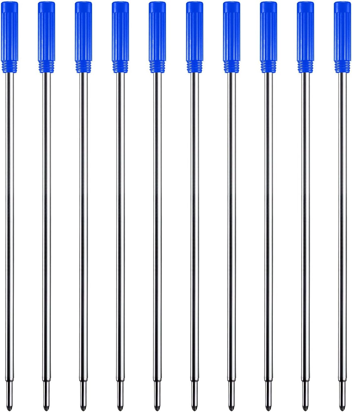 Black Ink Refills (10pcs), Replaceable Pens Refills, 1mm Medium Tip - Black