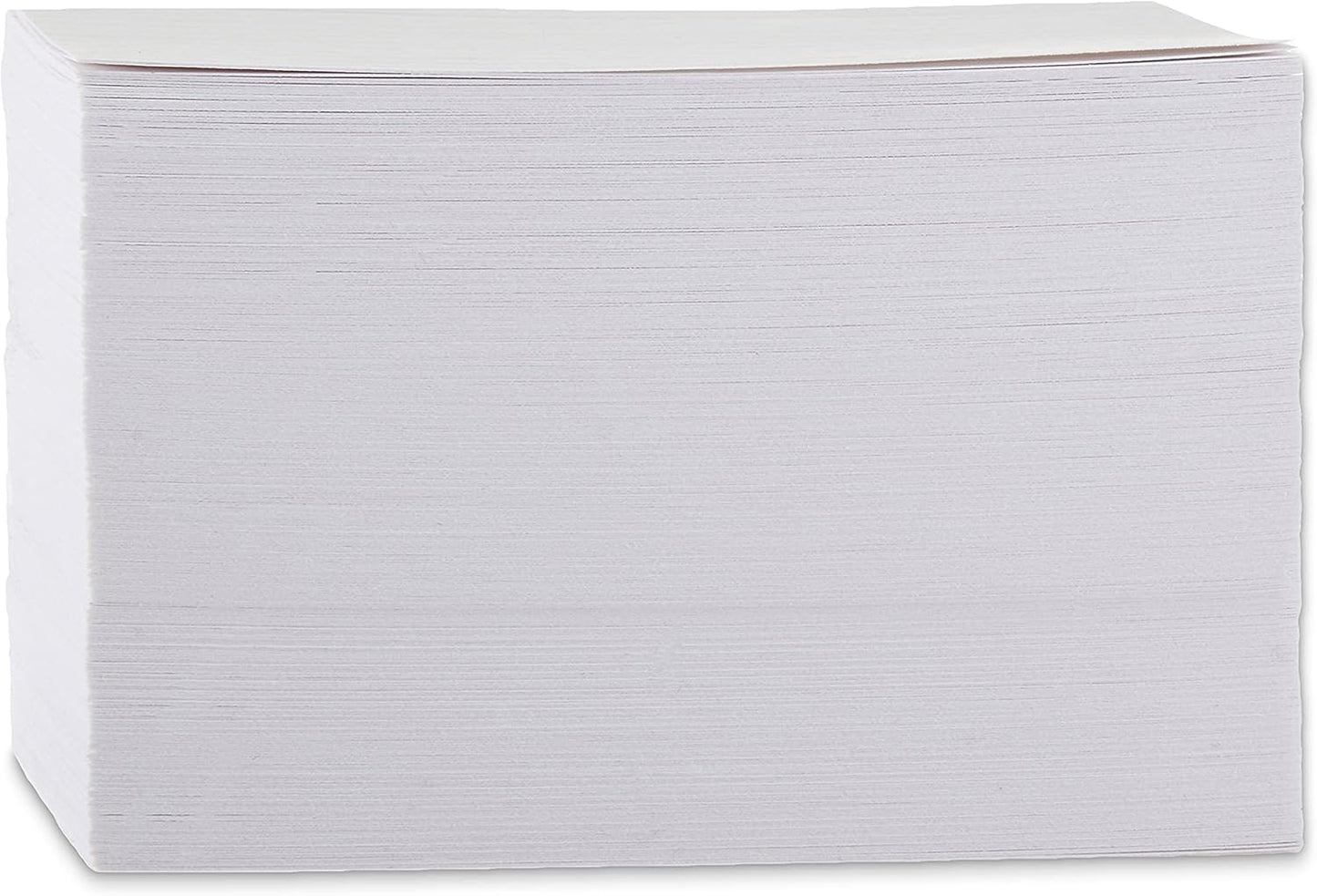 Amazon Basics Ruled Lined Index Cards for Study, Notes and Recipes, White, 3" x 5", 1,000 Count (10 Pack of 100)