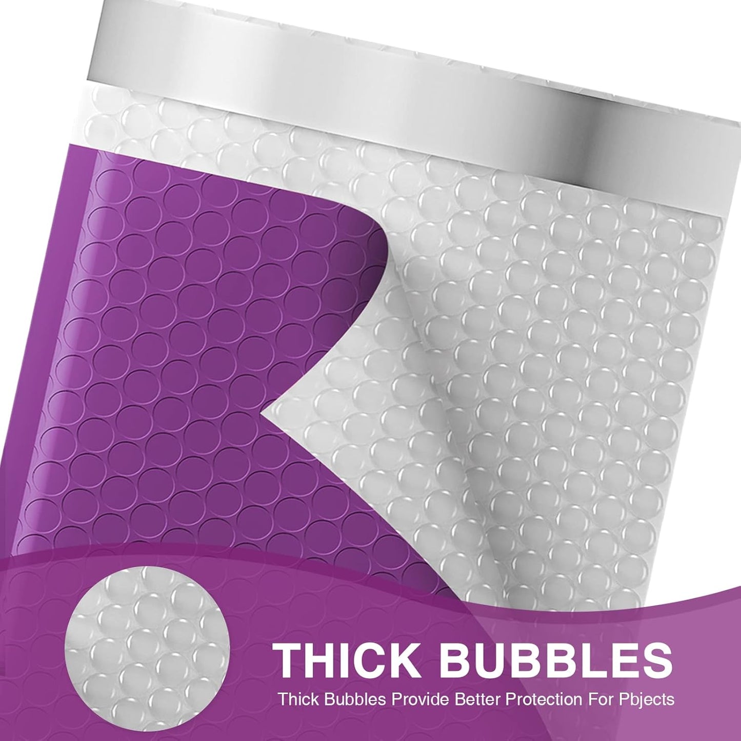 Metronic Bubble Mailers 6x10 Inch 100 Pack Black Usable Size 6x9" Opaque Padded Envelopes Waterproof Bubble Envelopes Cushioning Mailer for Small Business Mailing Makeup Jewelry Gifts