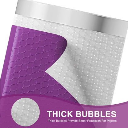 Metronic Bubble Mailers 6x10 Inch 100 Pack Black Usable Size 6x9" Opaque Padded Envelopes Waterproof Bubble Envelopes Cushioning Mailer for Small Business Mailing Makeup Jewelry Gifts