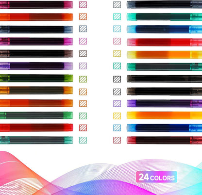 RIANCY 12 Pack Black Liquid Ink Rollerball Gel Pens, 0.5mm Extra Fine Point Tip, Smooth Writing Quick Drying No Smear No Bleed for Journaling, Drawing, Sketching, School Notes & Art Supplies