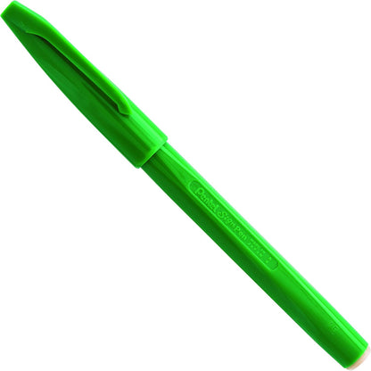 Pentel Sign Pen, Fiber-Tipped, Black Ink (S520-A), Box of 12