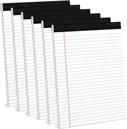 Legal Pads 8.5 x 11 White Note Pads 8.5 x 11 In 2 Pack Notepads 8.5 x 11 Writing Pads of Paper 8.5 x 11 Legal Notepads Wide Ruled White Lined Paper Pads 8.5 x 11 30 Sheets Per Legal Note Pads 8.5 x 11