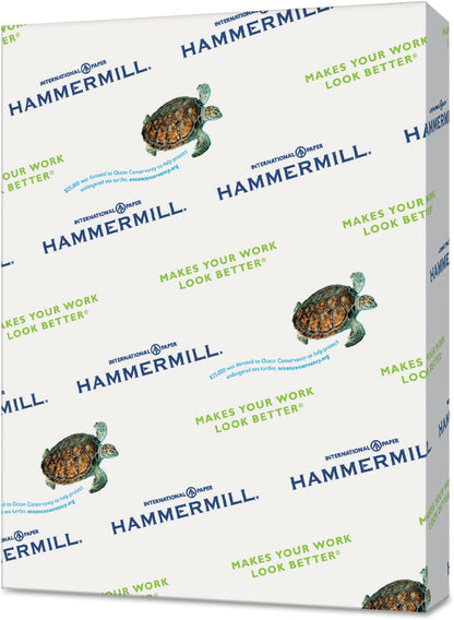 Hammermill Colored Paper, 20lb Pink Printer Paper, 8-1/2 x 11- 1 Ream (500 Sheets) - Made in the USA, Pastel Paper, 103382R