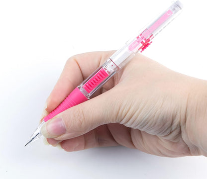 Pentel Quick Click Mechanical Pencil, (0.7mm), Medium, Black Barrel, Box of 12 Pencils (PD217A)