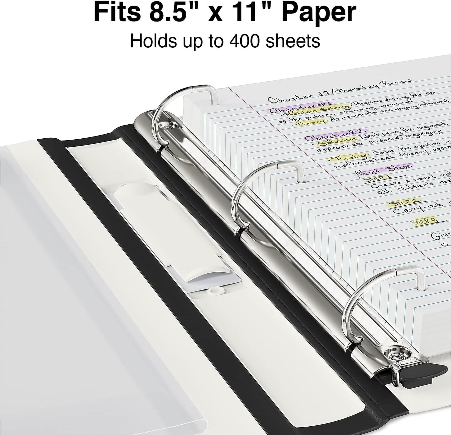 Staples Better Binder 2-Inch D-Ring View Binder, Reinforced Spine, Holds Up to 540 Sheets, Teal, for Office & School