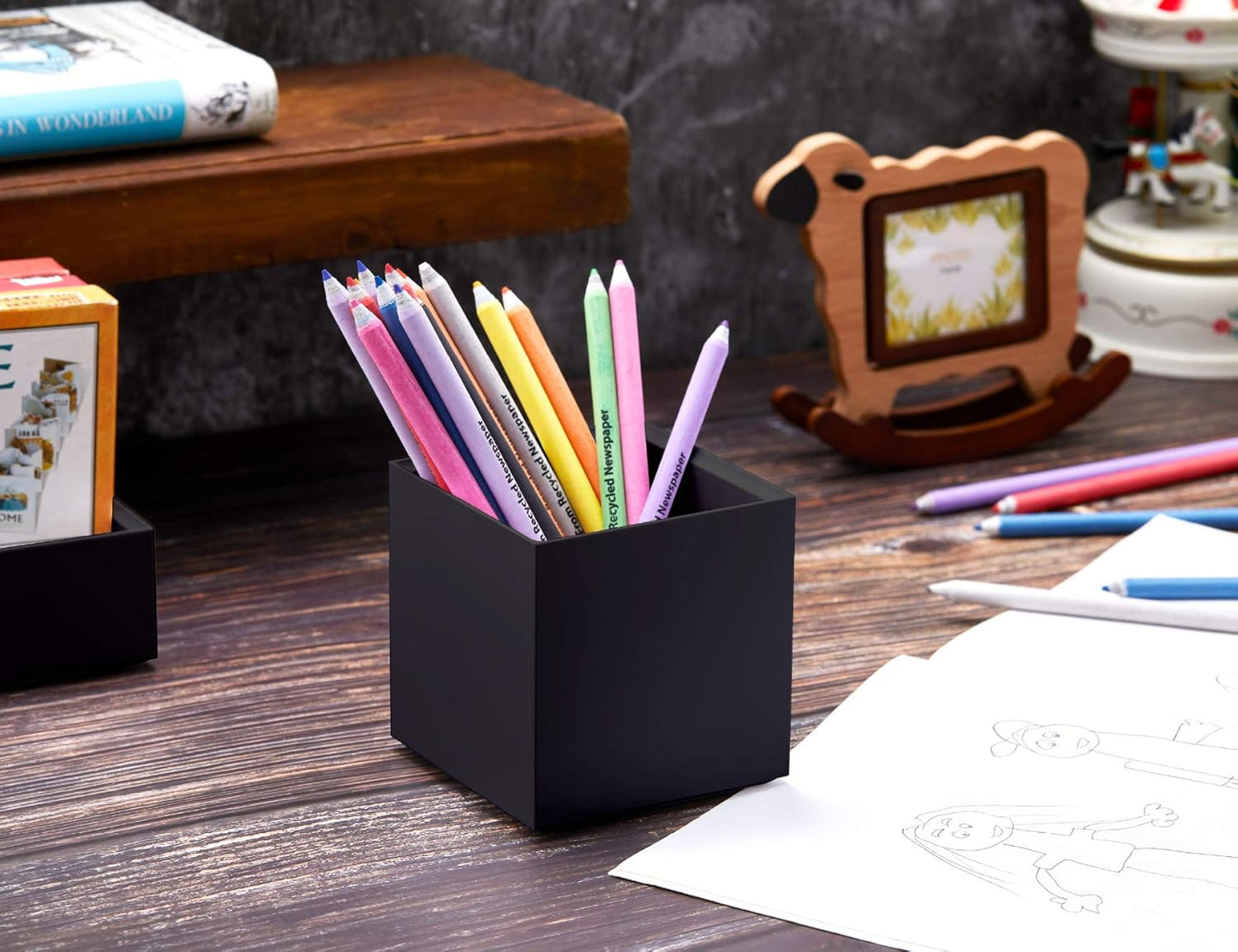 Bostitch Office Konnect Desk Organizer Accessory Tray, Stacks for Desktop Storage, Black