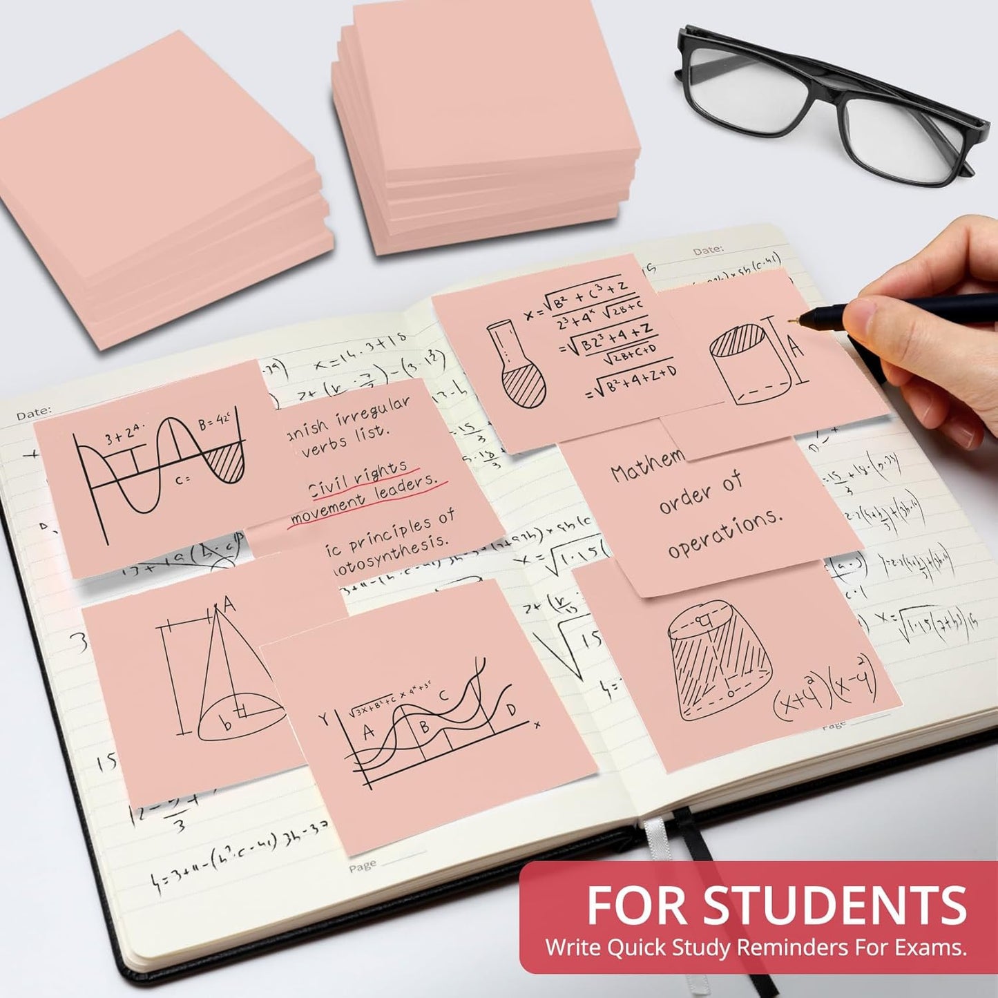 Sticky Notes, 36 Pads, 3x3 Inches Self-Stick Note Pads, Perfect for Office, Study, and Daily Life Organization - Bright
