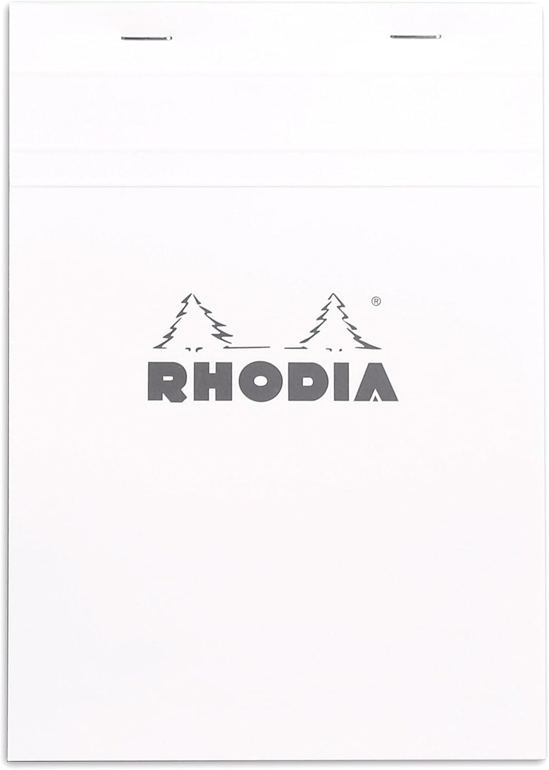 Rhodia Head Stapled Pad, No16 A5, Dot - Black
