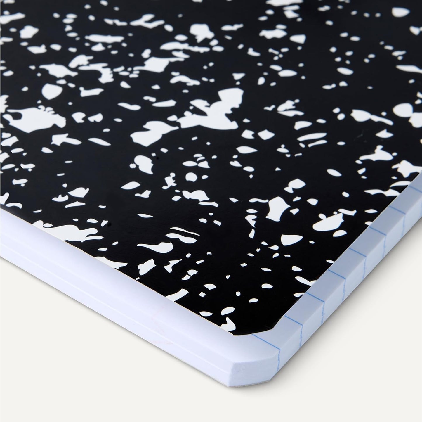 Amazon Basics Composition Notebook, College Ruled, 100 Sheets, 9.75" x 7.5", Assorted Marble Colors, 12-Pack