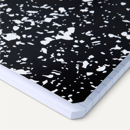Amazon Basics Composition Notebook, College Ruled, 100 Sheets, 9.75" x 7.5", Assorted Marble Colors, 12-Pack