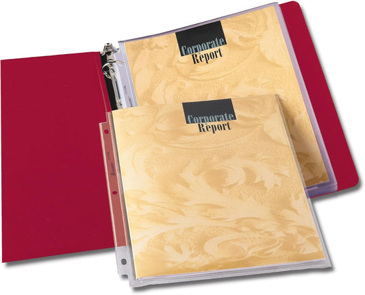 Avery Clear High-Capacity Sheet Protectors, Hold 50 Sheets, Heavyweight, 25 Multi Page Protectors (74171)