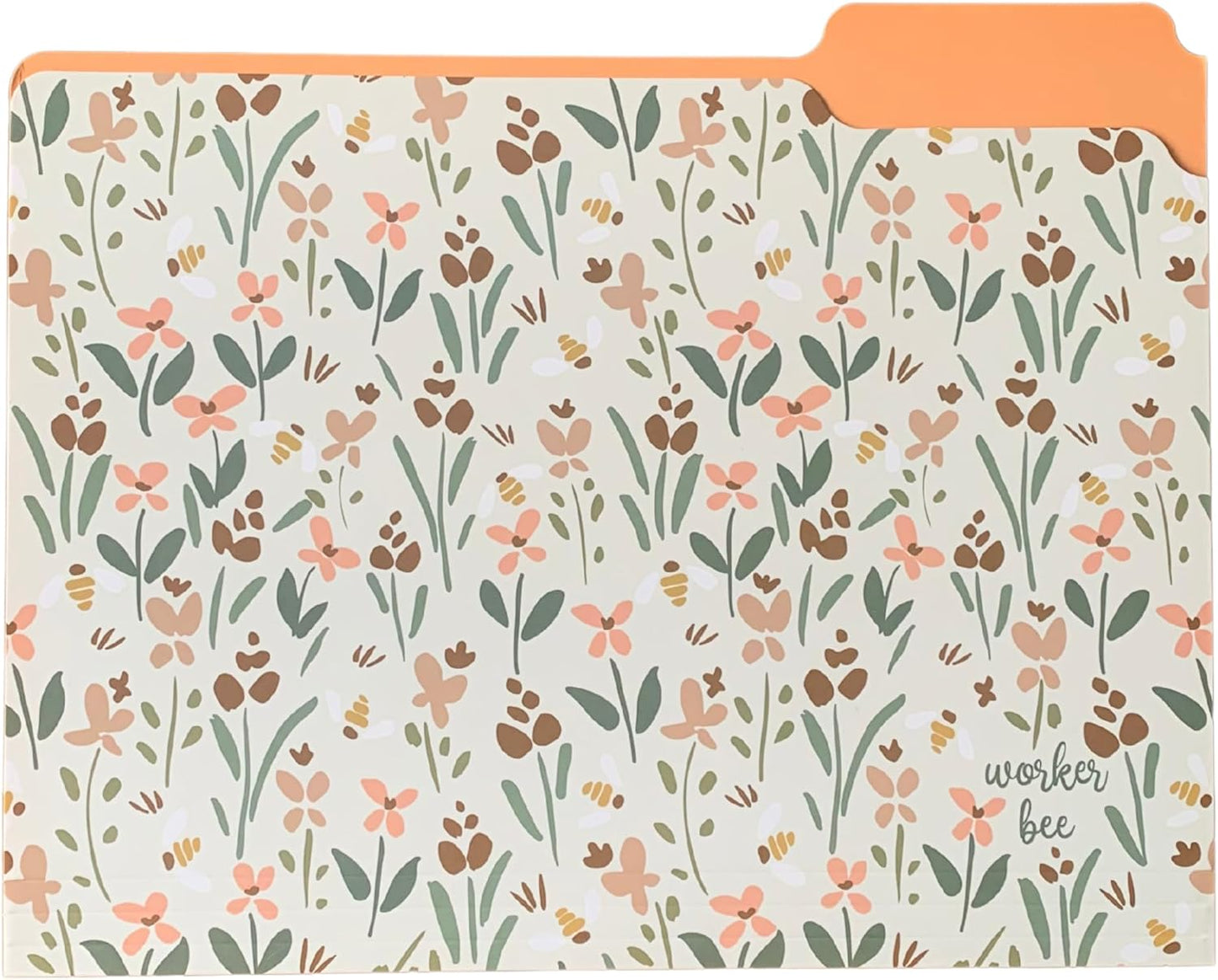 Steel Mill & Co Cute File Folders, Set of 9, Document Organizer for Filing Cabinet, Decorative Letter Size Files, Wanderlust