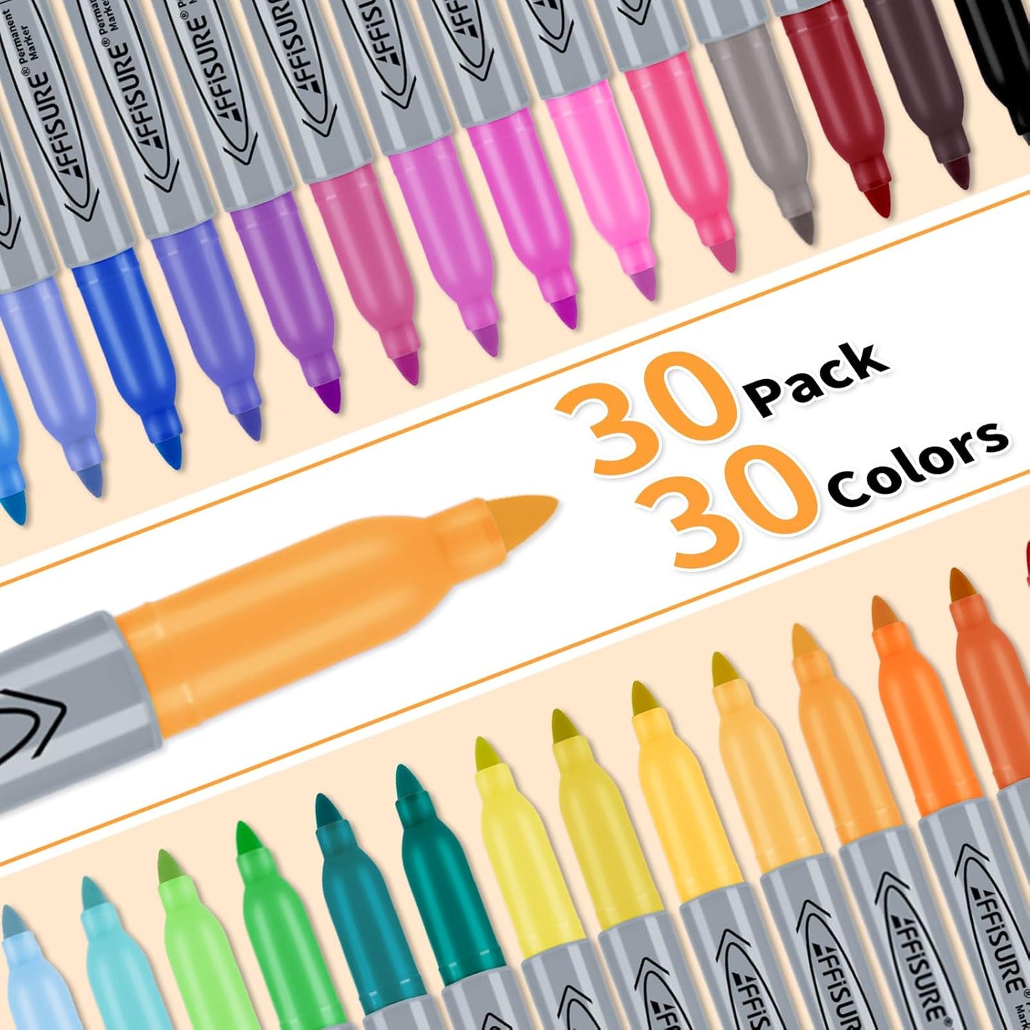 Permanent Markers, Ultra Fine Point, Black, 150 Count, 0.4mm, Fine tip permanent marker set, quick dry, waterproof, fading resists, durable, marks on paper, glass, ceramic, plastic, wood, rock, metal
