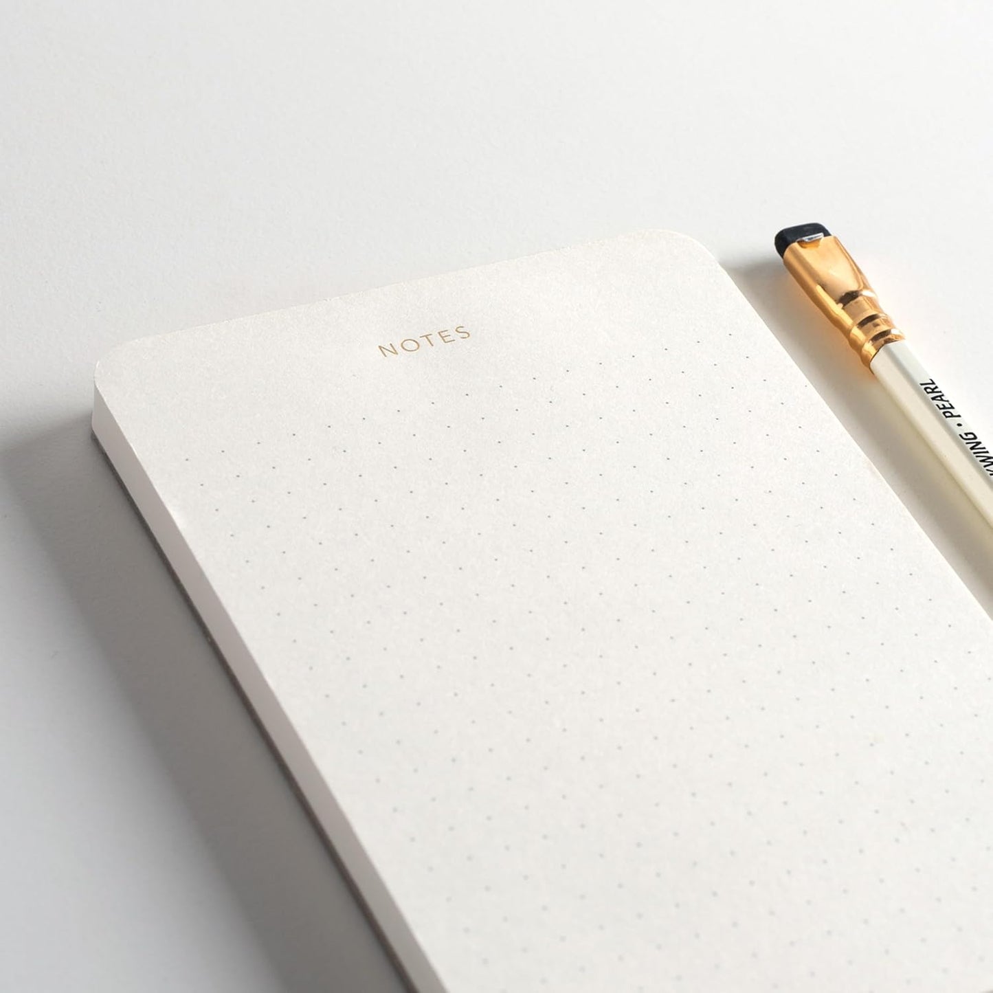 Pinesman - Elegant Desk Notepads for Professionals, Executive's Memo Pads, Minimalist, Gold Foiled, Lined Layout, 3 Pack, 225 Sheets Total (75 Each), 6.3" x 3.9”, 80 GSM, Eco-friendly, FSC™ Certified