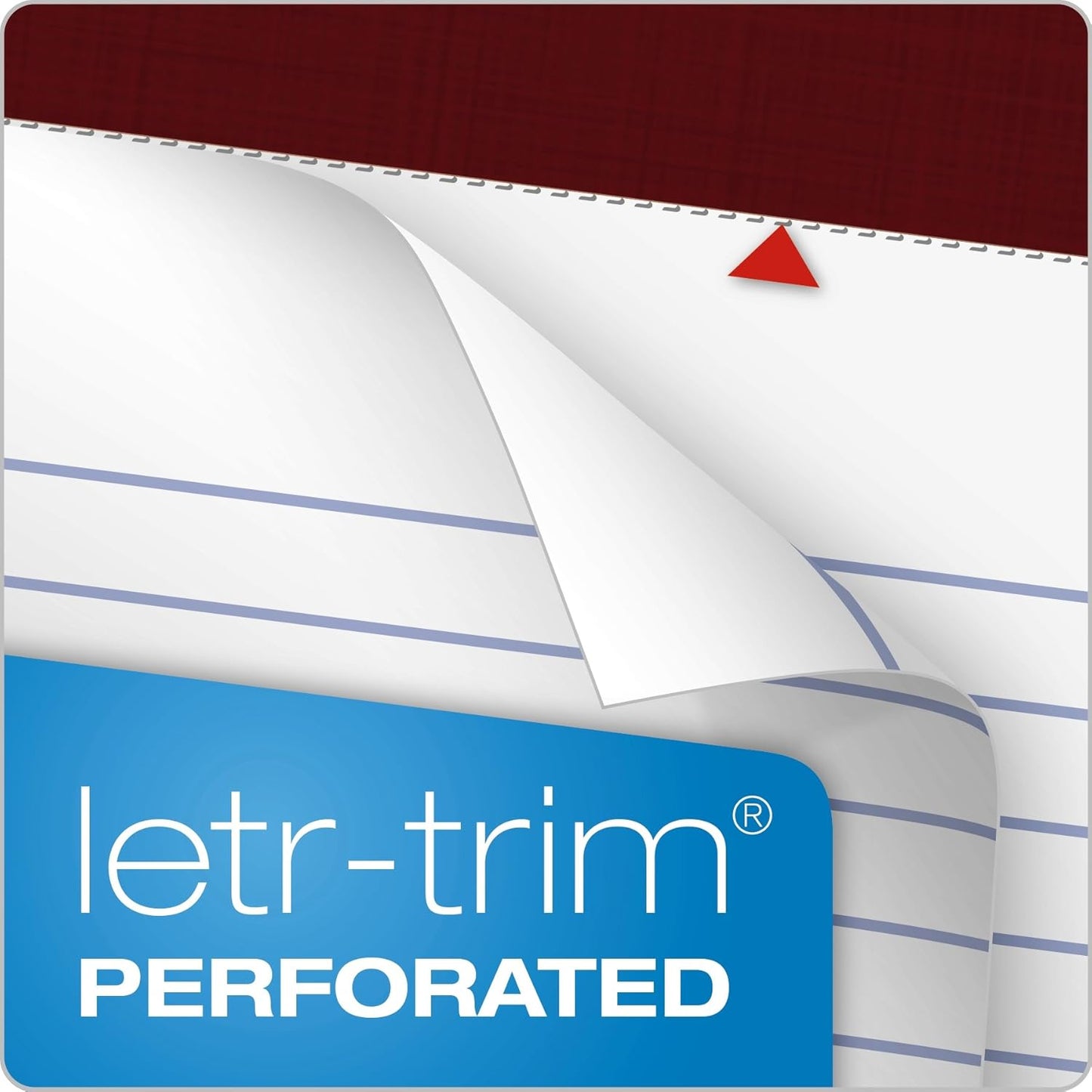 TOPS Legal Pads, 6 Pack, Premium Docket Gold Note Pads, 50 Narrow Ruled 8.5 x 11 Sheets, Thick White Paper with Extra Hard Back, Proudly Made in the USA