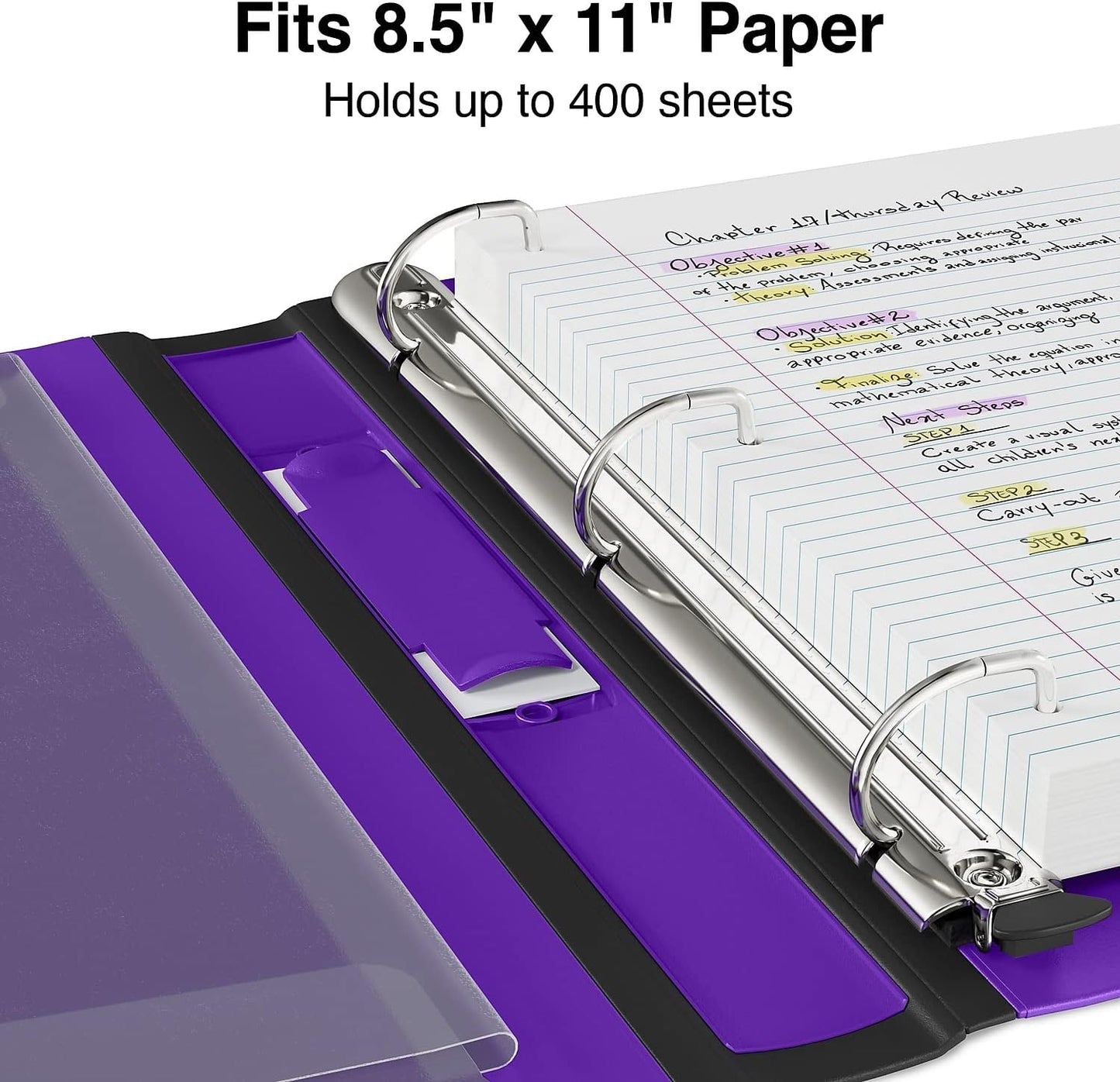 Staples Better Binder 2-Inch D-Ring View Binder, Reinforced Spine, Holds Up to 540 Sheets, Teal, for Office & School