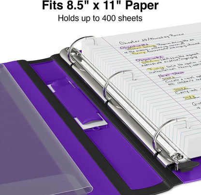 Staples Better Binder 2-Inch D-Ring View Binder, Reinforced Spine, Holds Up to 540 Sheets, Teal, for Office & School