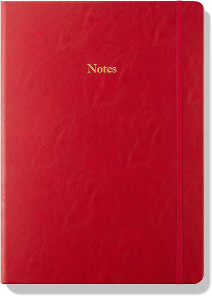 Wykeham's Executive Notebook – 8.5" x 12" – Customization Available (Personalized Black – Lined)